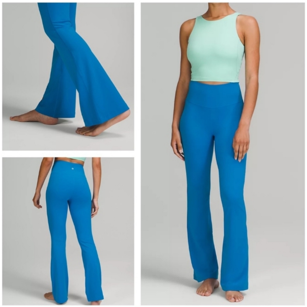 Lululemon Athletica Groove Super-High-Rise Flared Pant Nulu. Size 6. Like new!!